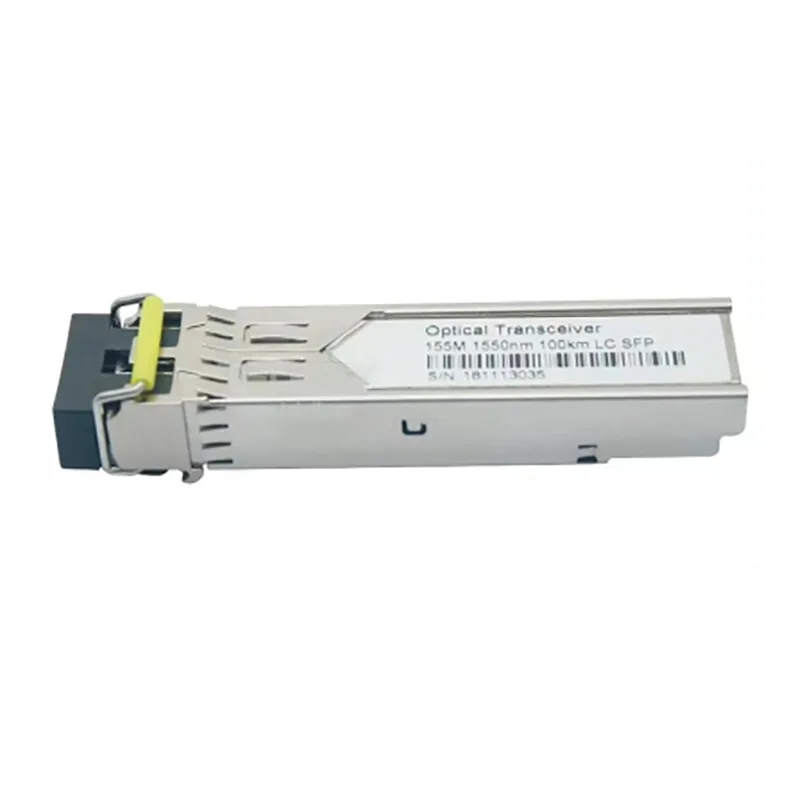 155m DX 1550 Nm SFP Vezel Optische transceiver SFP 100 km